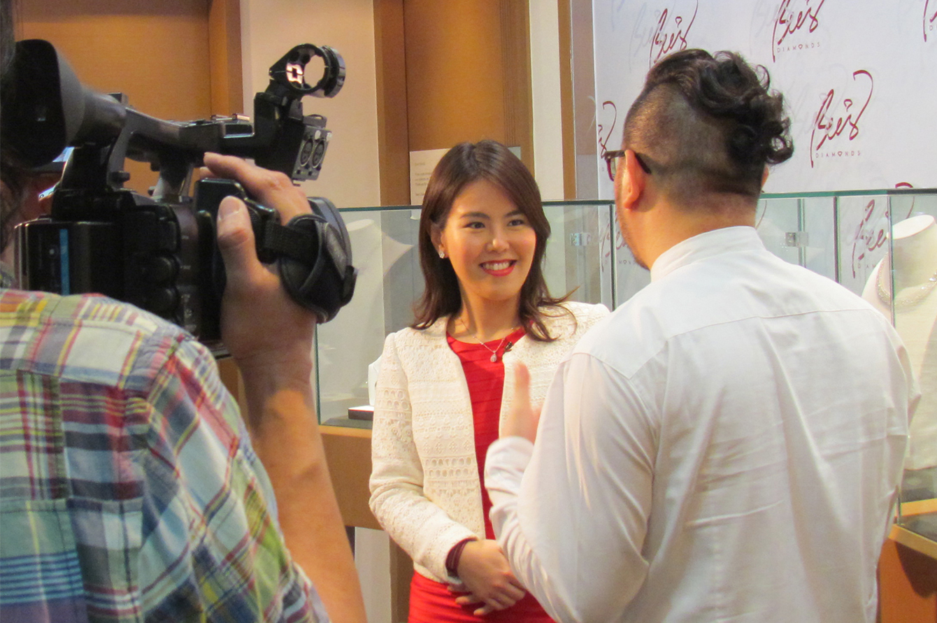 Bee's Diamonds - TV and media interview on diamond valuation and market trends